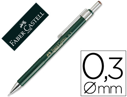 Portaminas Faber Castell TK Fine 0,3mm.